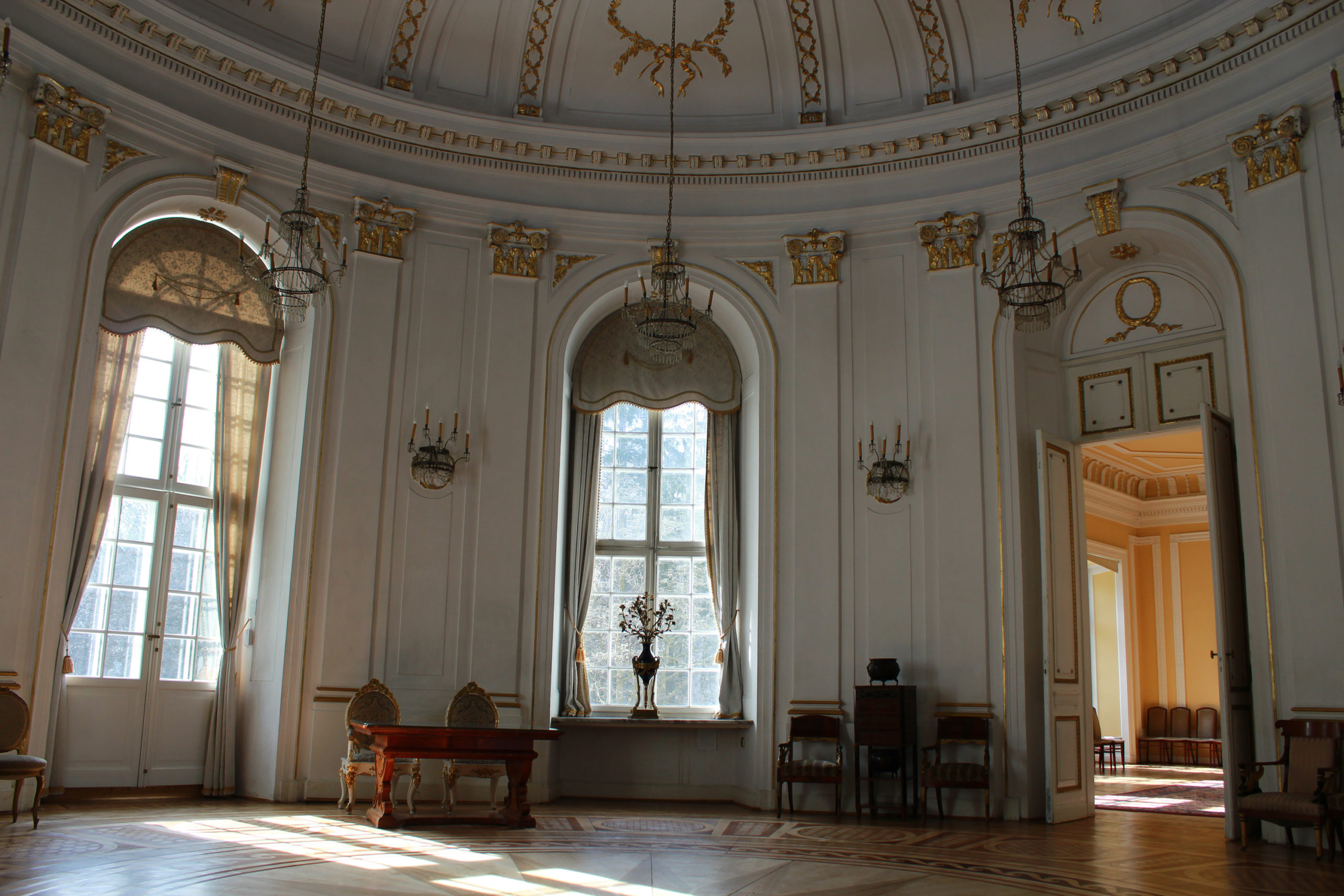 sala w pałacu w Jabłonnie
