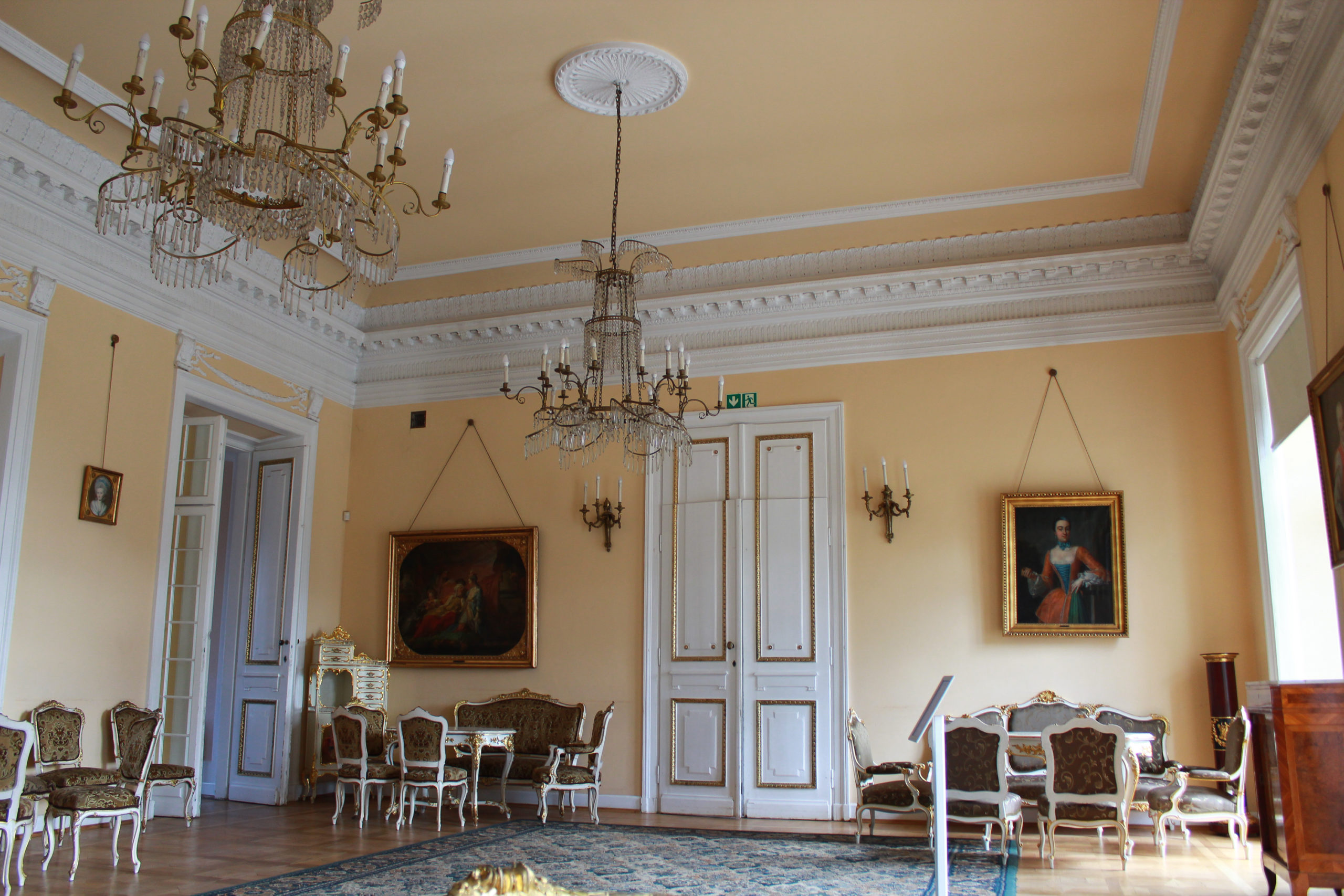 sala w pałacu w Jabłonnie