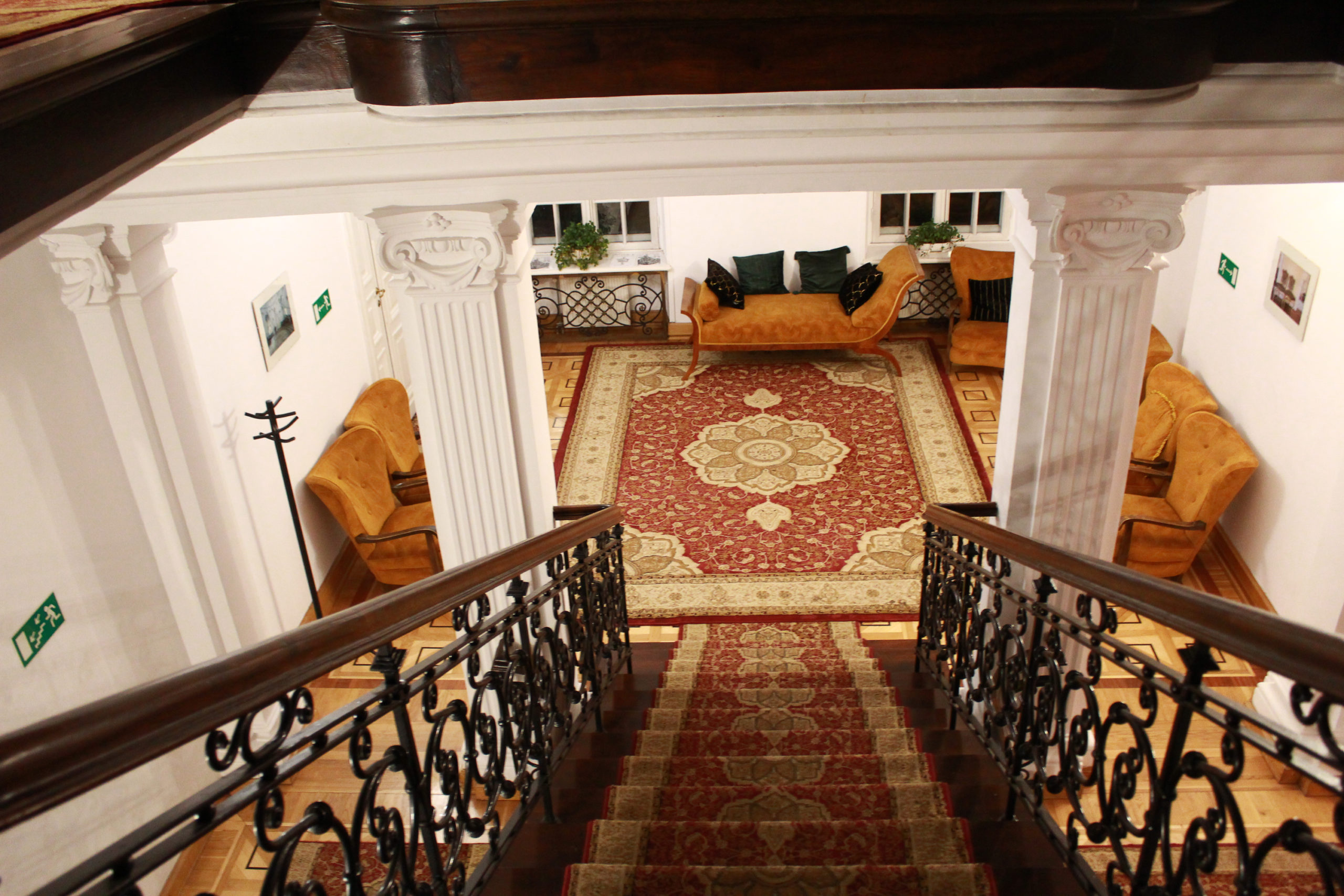 schody w pałacu
